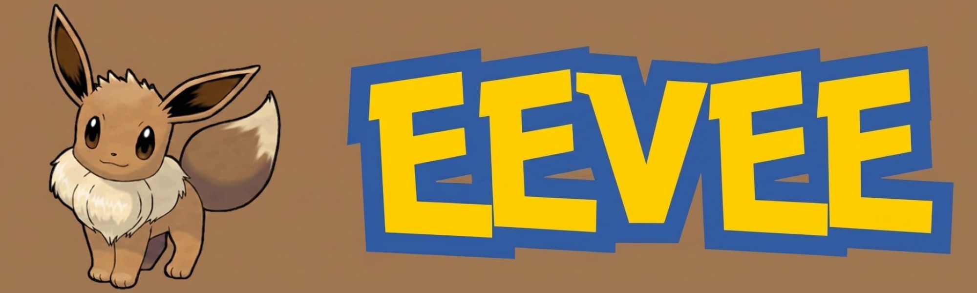 Pluszak Eevee Pokémon - baner promocyjny