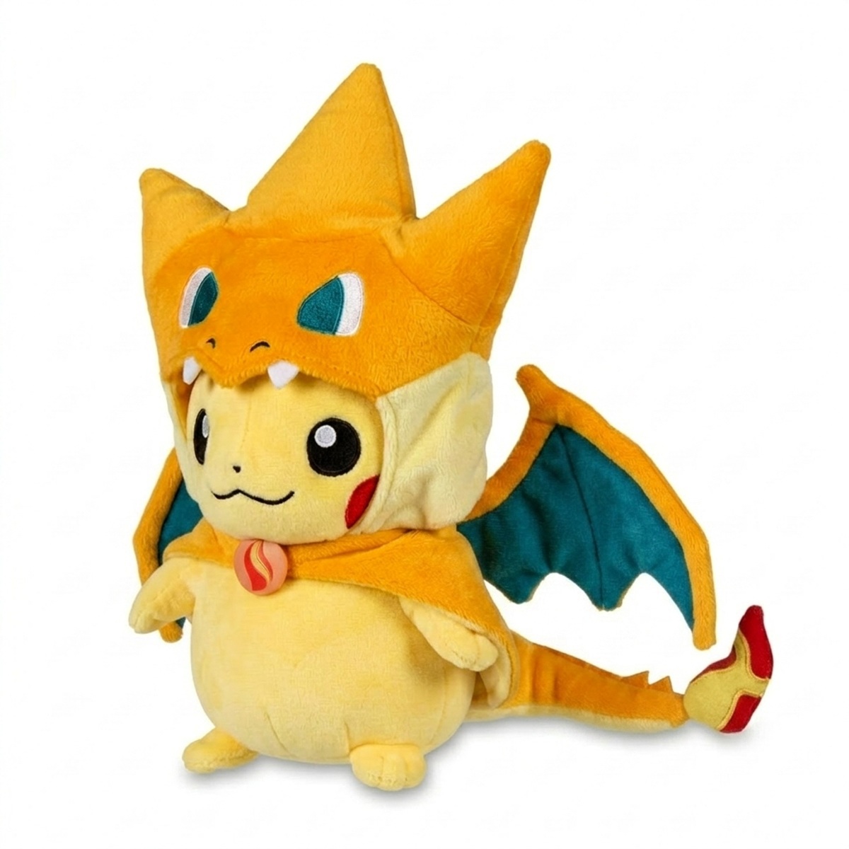 Pluszak Pikachu Charizard Y widok z boku