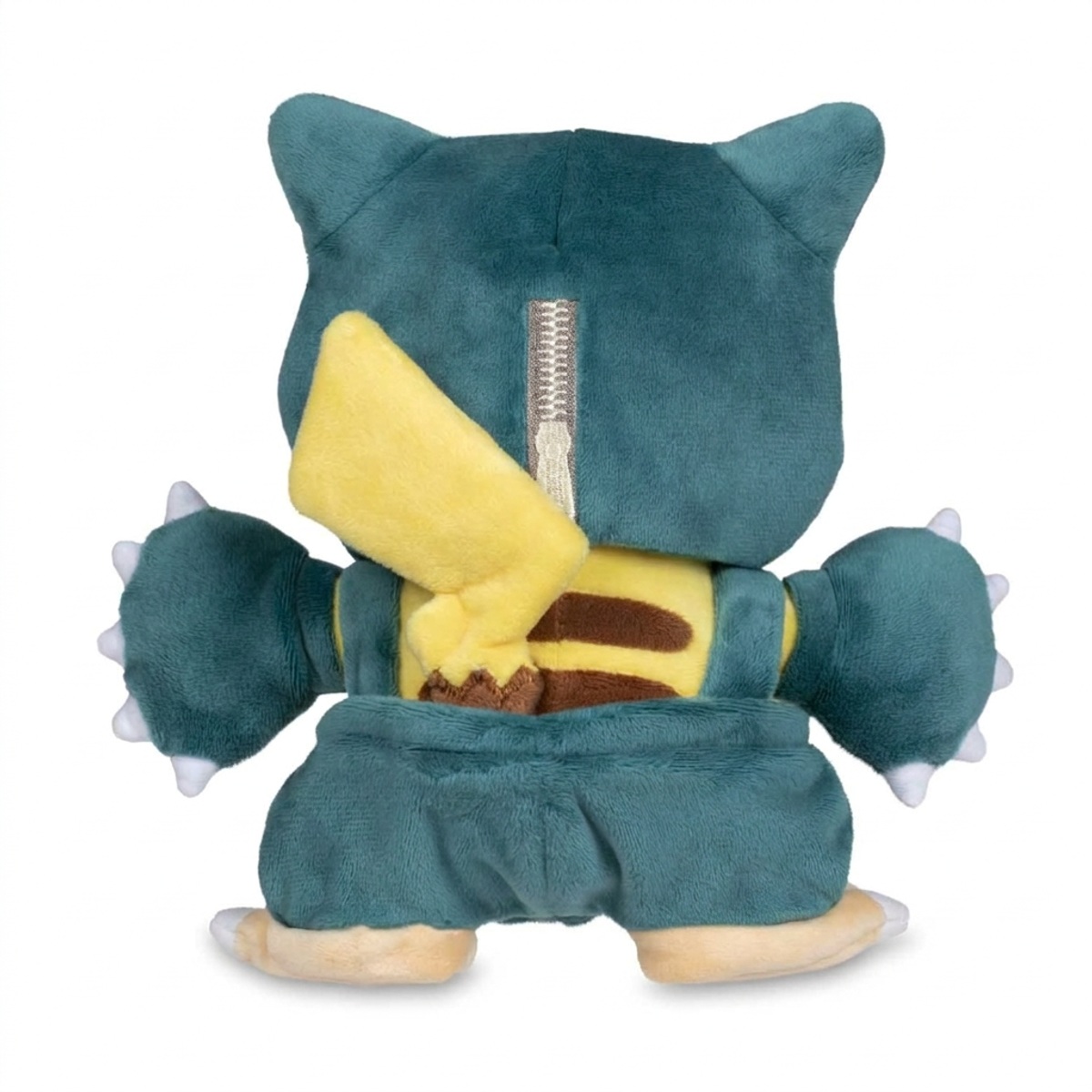 Pikachu Snorlax Pluszak widok z tyłu