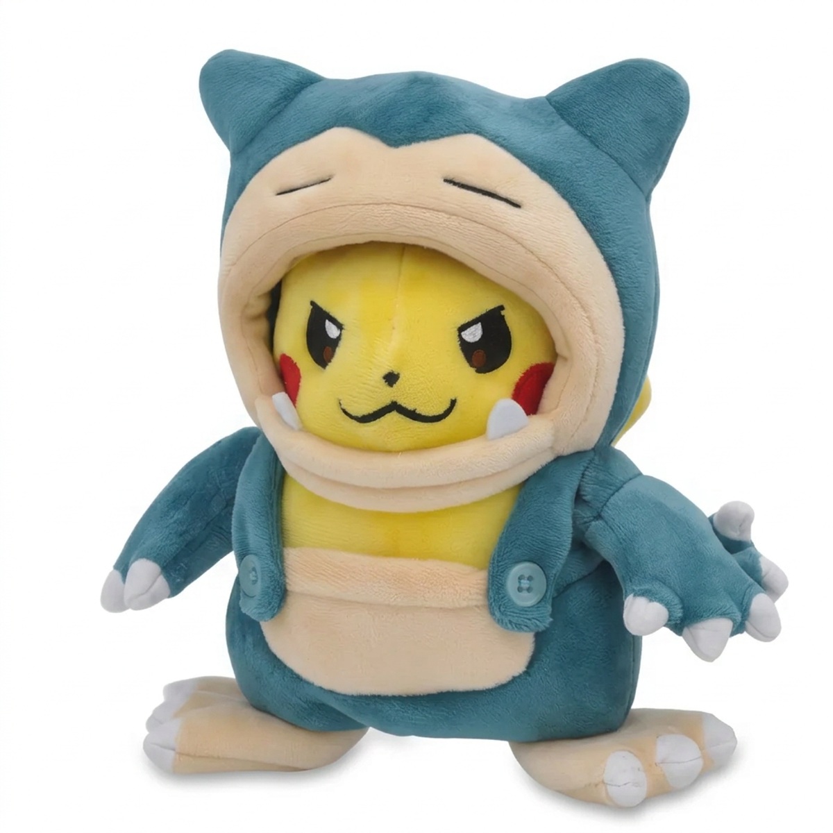 Pikachu Snorlax Pluszak widok 3/4