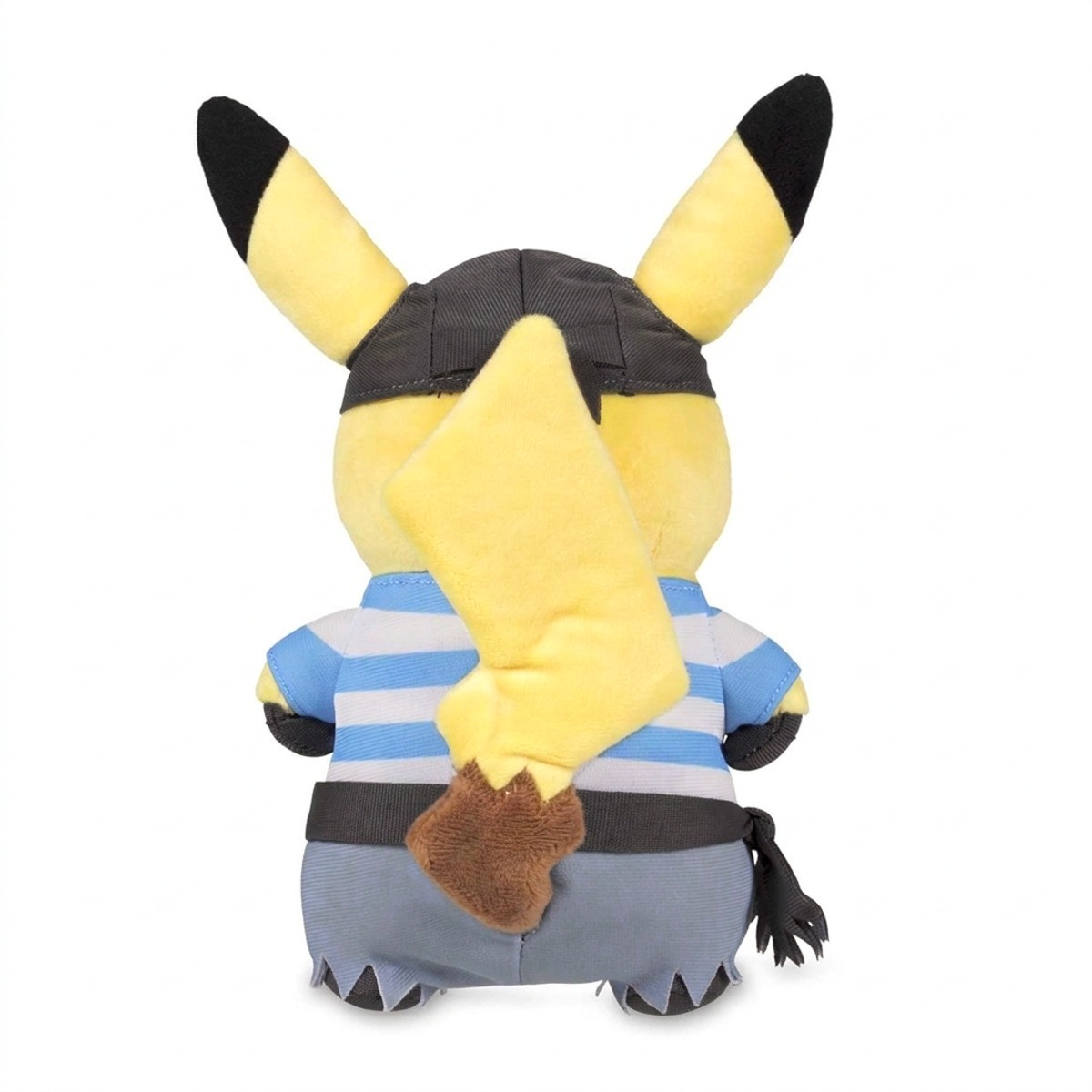 Pluszak Pikachu Team Aqua widok z tyłu