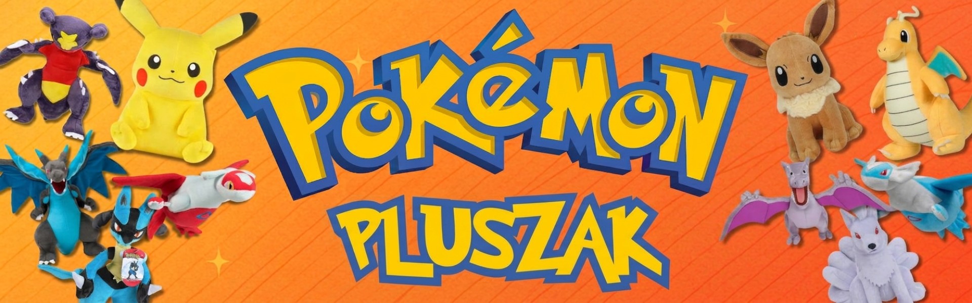 Pluszak Pokemon - kolekcja pluszaków Pokémon dostępnych w sklepie