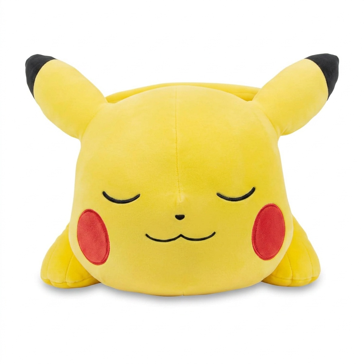 Pluszak śpiącego Pikachu widok z przodu