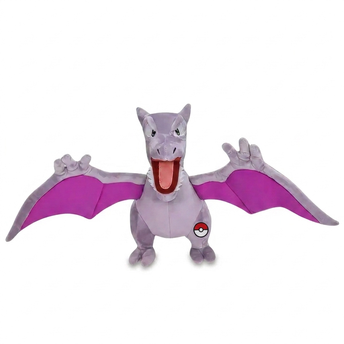Aerodactyl Pluszak z odznaką potwierdzającą autentyczność produktu.