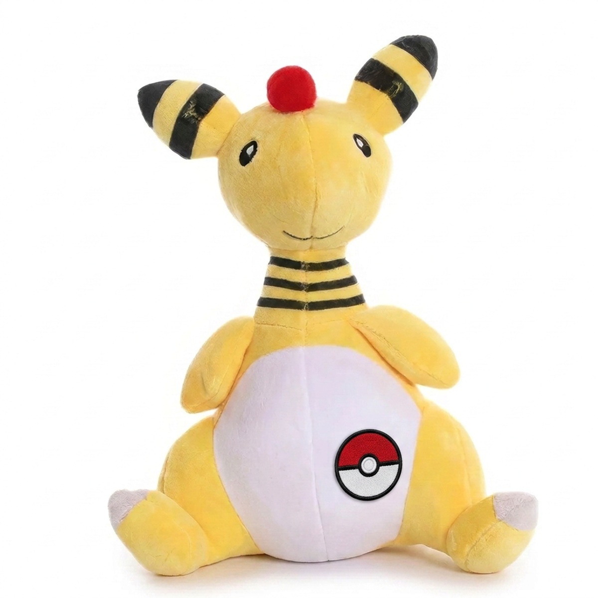 Ampharos Pluszak z odznaką potwierdzającą autentyczność produktu.