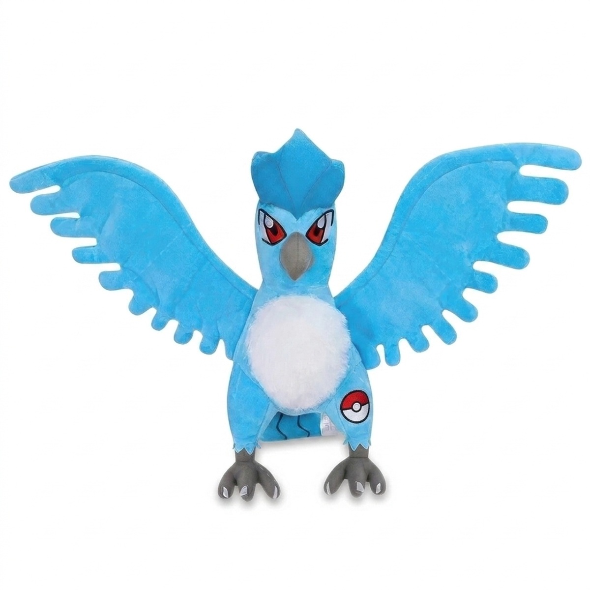Articuno Pluszak z odznaką potwierdzającą autentyczność produktu.