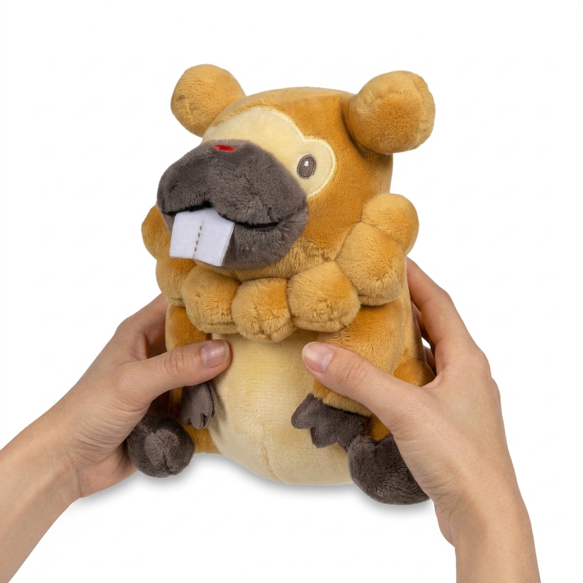 Bidoof Pluszak trzymany w rękach