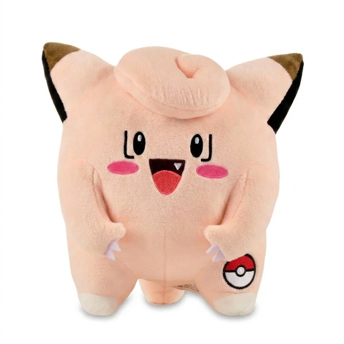 Clefairy Pluszak z odznaką potwierdzającą autentyczność produktu.
