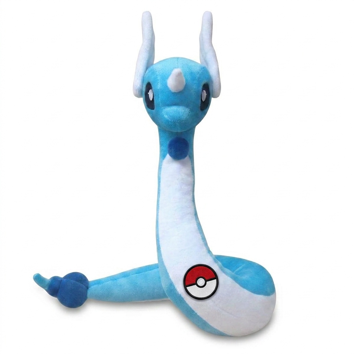 Dragonair Pluszak z odznaką potwierdzającą autentyczność produktu.