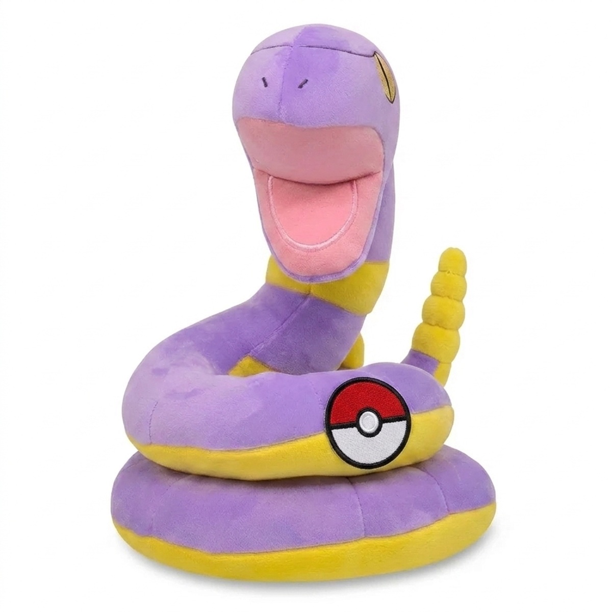Ekans Pluszak z odznaką potwierdzającą autentyczność produktu.