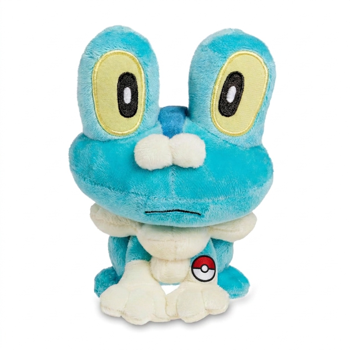Froakie Pluszak z odznaką potwierdzającą autentyczność produktu.