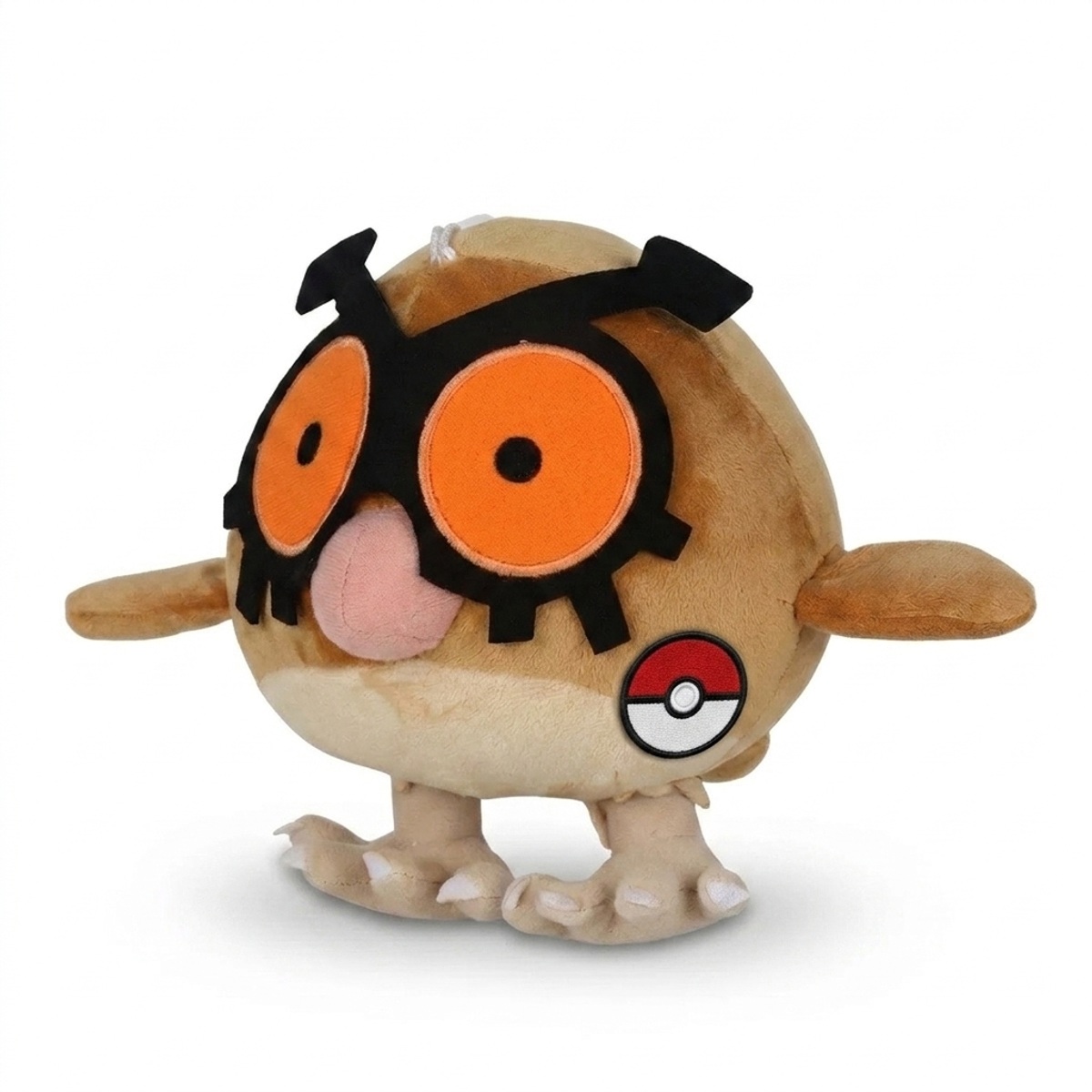 Hoothoot Pluszak z odznaką potwierdzającą autentyczność produktu.