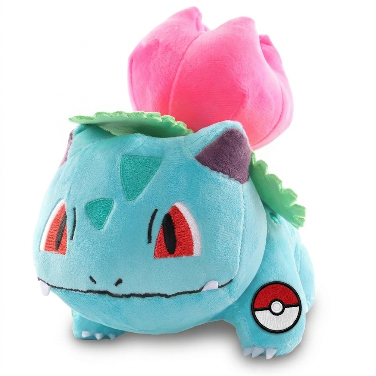 Ivysaur Pluszak z odznaką potwierdzającą autentyczność produktu.