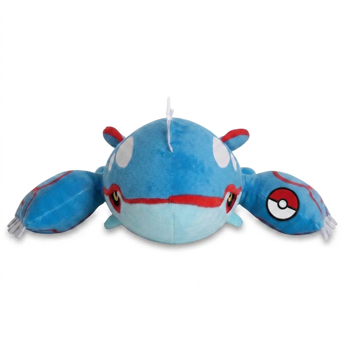 Kyogre Pluszak z odznaką potwierdzającą autentyczność produktu.