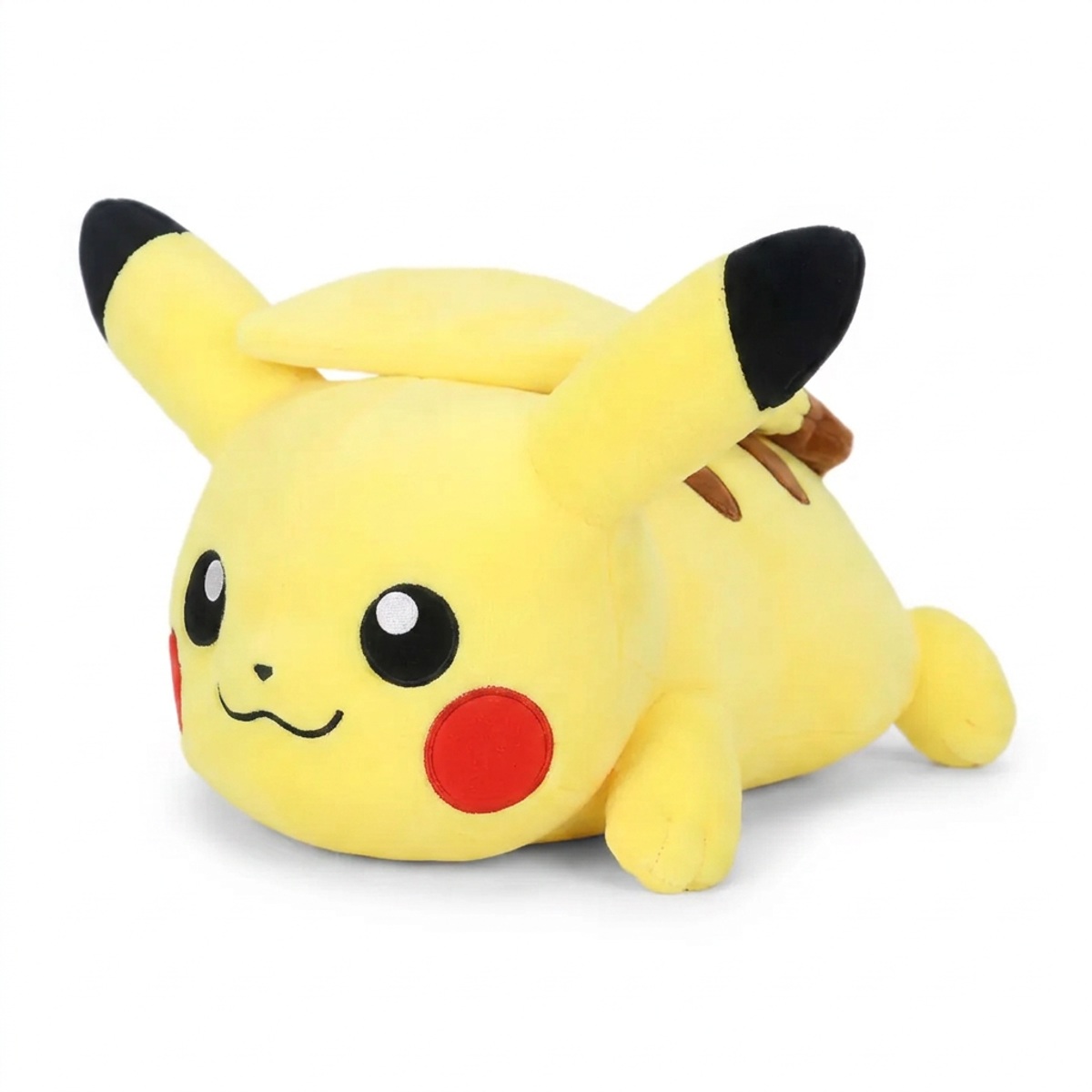 Leżący Pikachu Pluszak widok z trzech czwartych