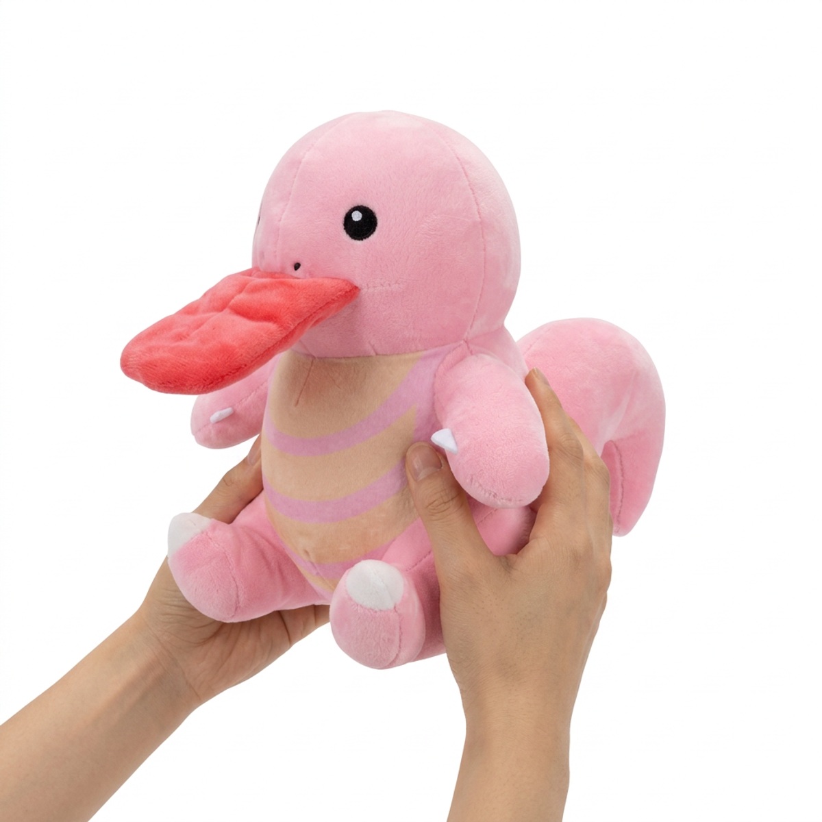 Lickitung Pluszak trzymany w rękach
