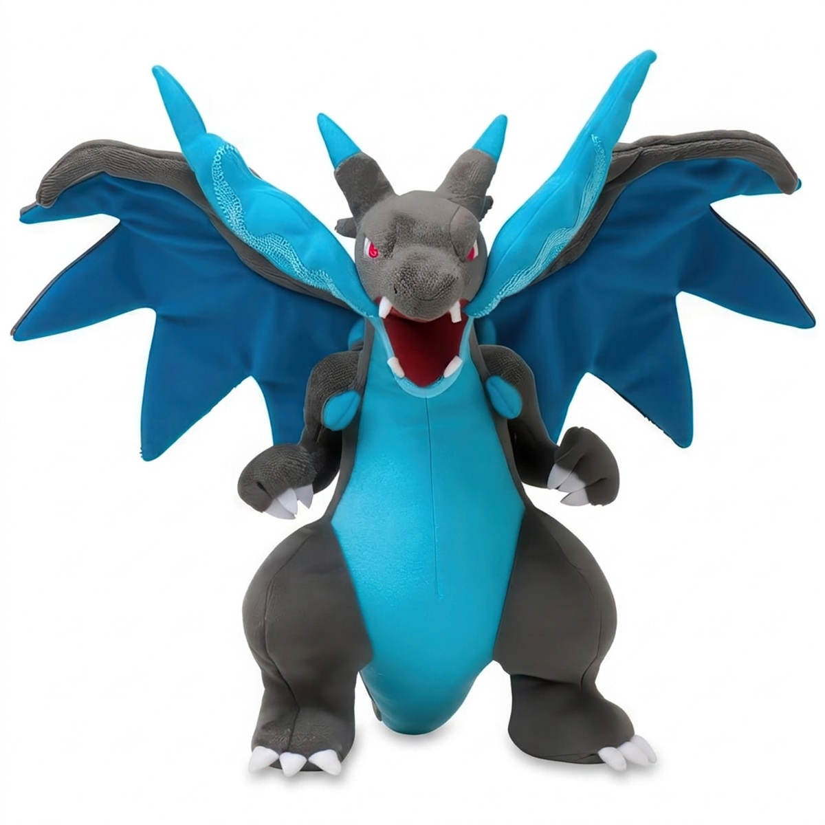 Mega Charizard X Pluszak widok z przodu
