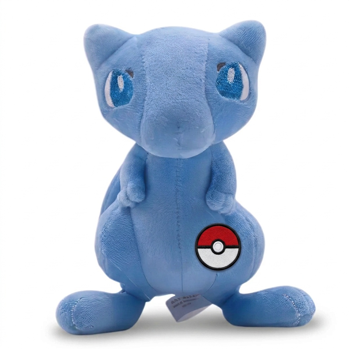 Mew Shiny Pluszak z odznaką potwierdzającą autentyczność produktu.