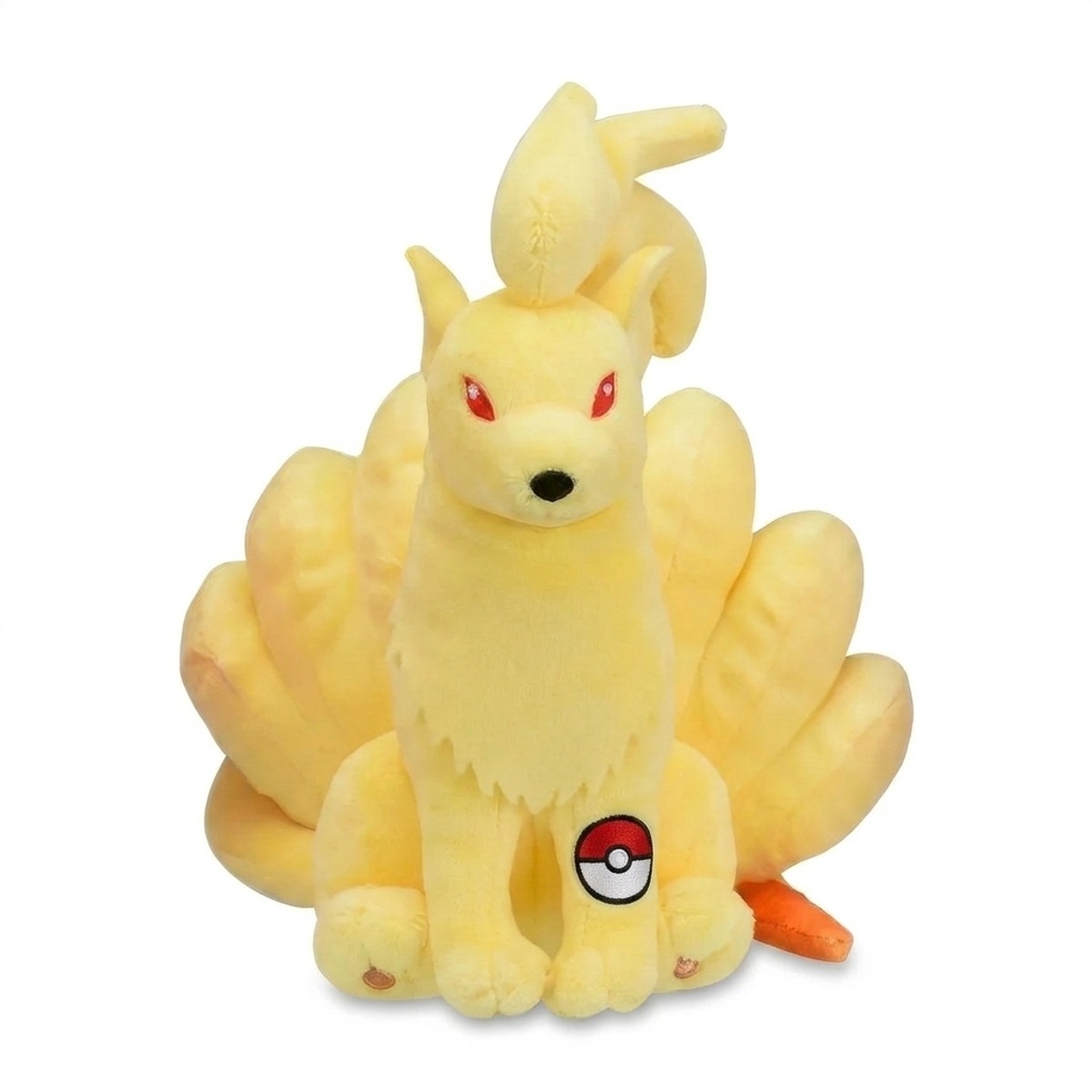 Ninetales Pluszak z odznaką potwierdzającą autentyczność produktu.