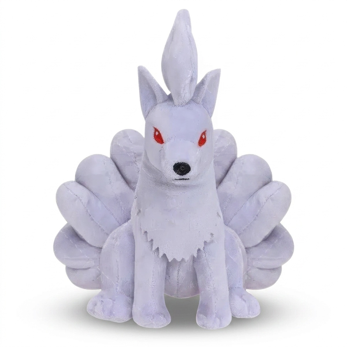 Pluszak Ninetales Shiny widok z przodu