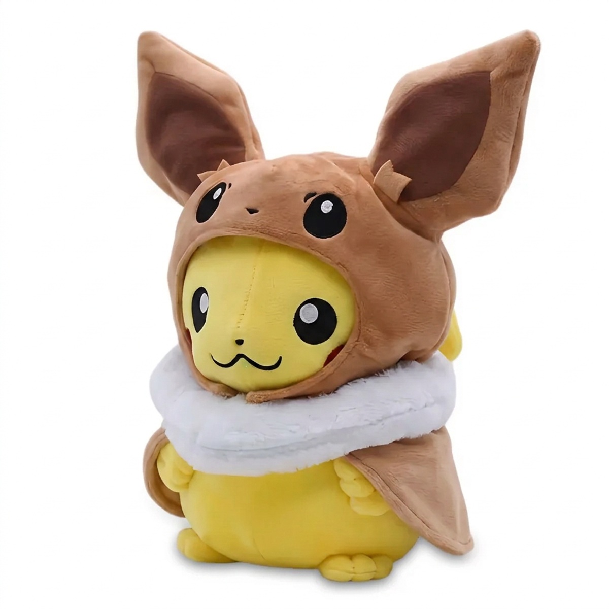 Pluszak Pikachu Eevee widok z trzech czwartych