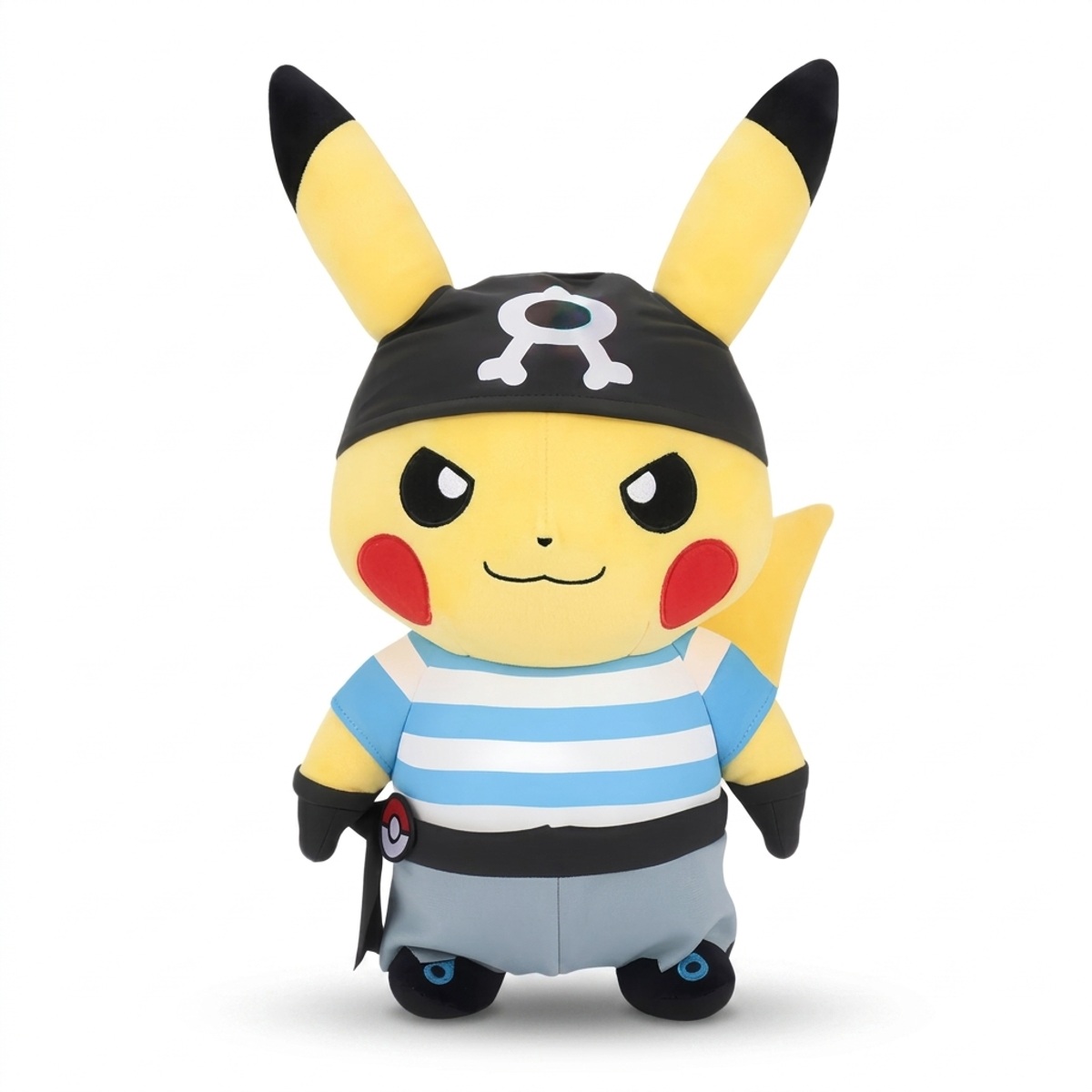 Pluszak Pikachu Team Aqua widok z przodu