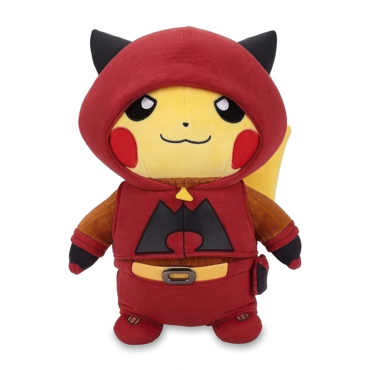 Pluszak Pikachu Team Magma widok z przodu