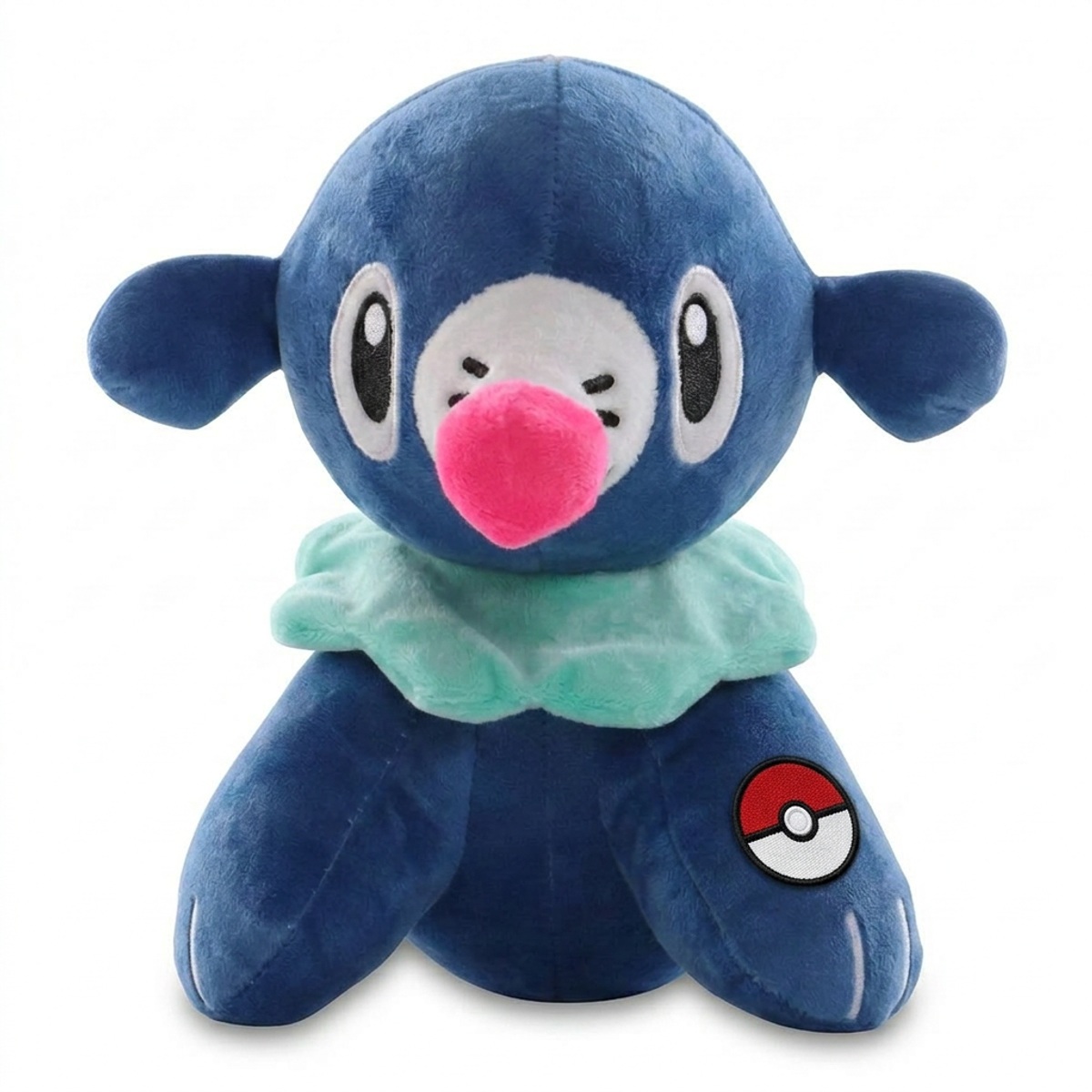 Popplio Pluszak z odznaką potwierdzającą autentyczność produktu.