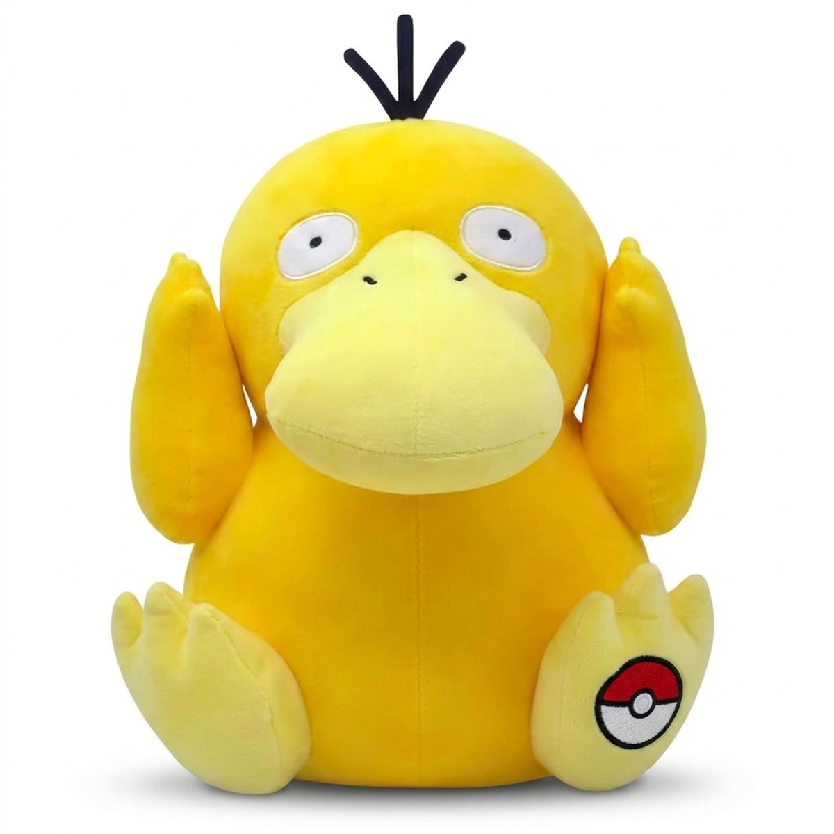 Psyduck Pluszak z odznaką potwierdzającą autentyczność produktu.