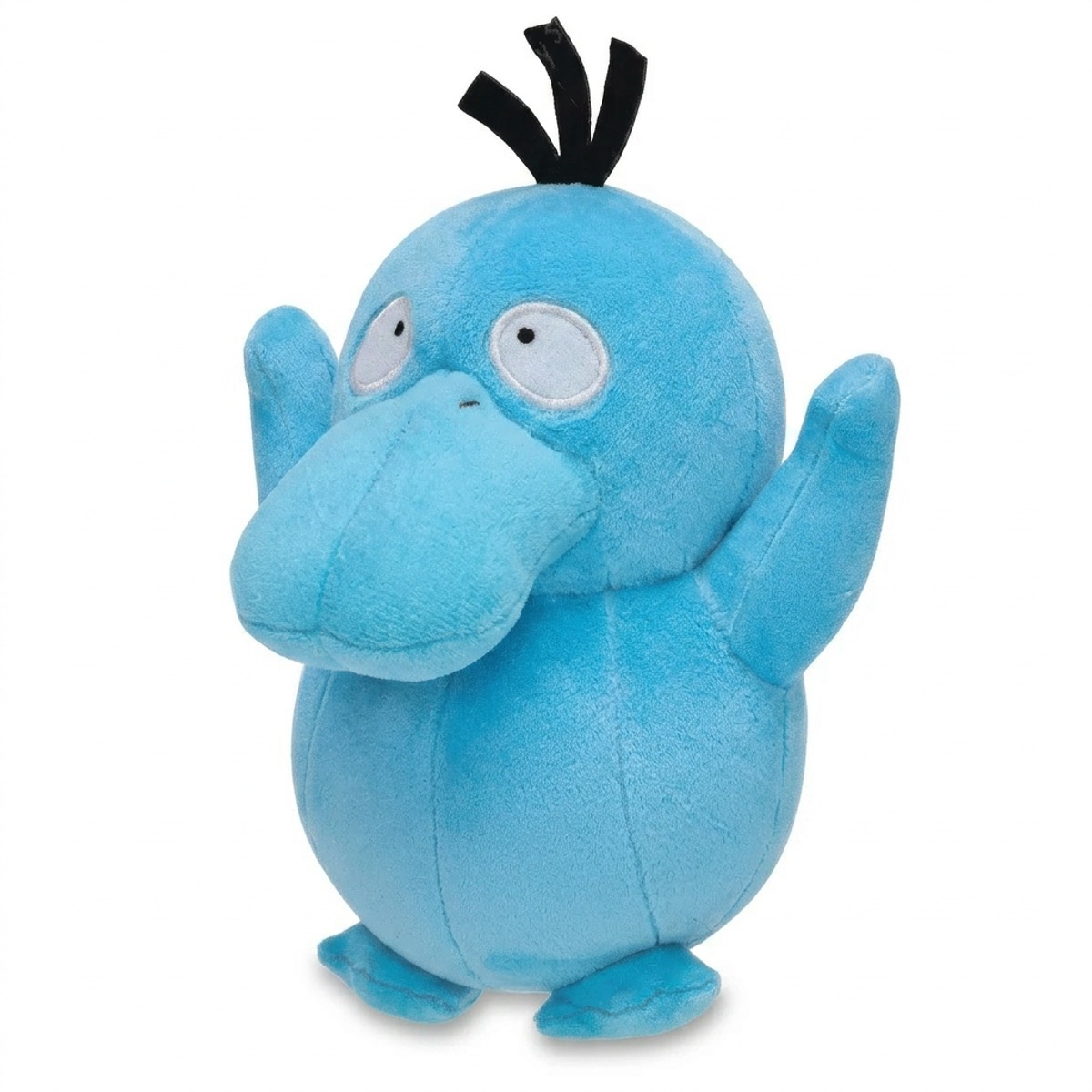 Psyduck Shiny Pluszak driekwart aanzicht