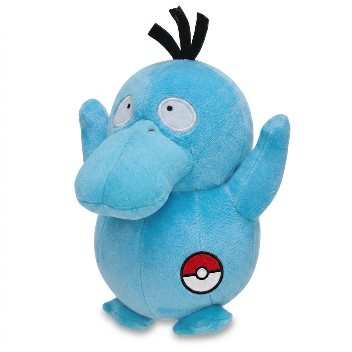 Psyduck Shiny Pluszak z odznaką potwierdzającą autentyczność produktu.