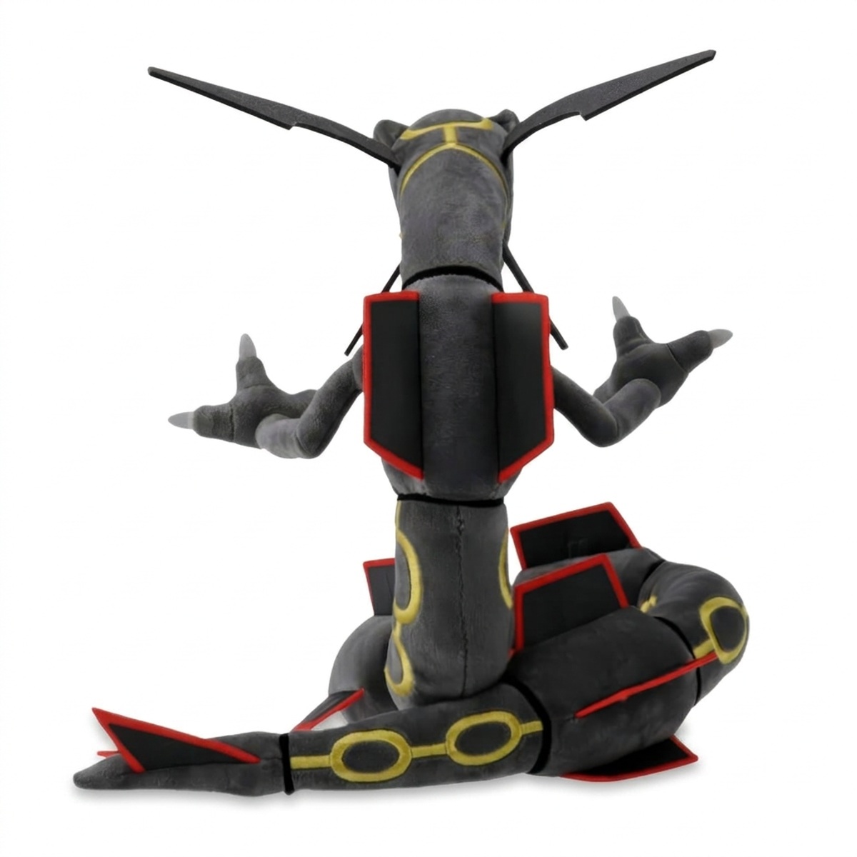 Pluszak Rayquaza Shiny widok z tyłu