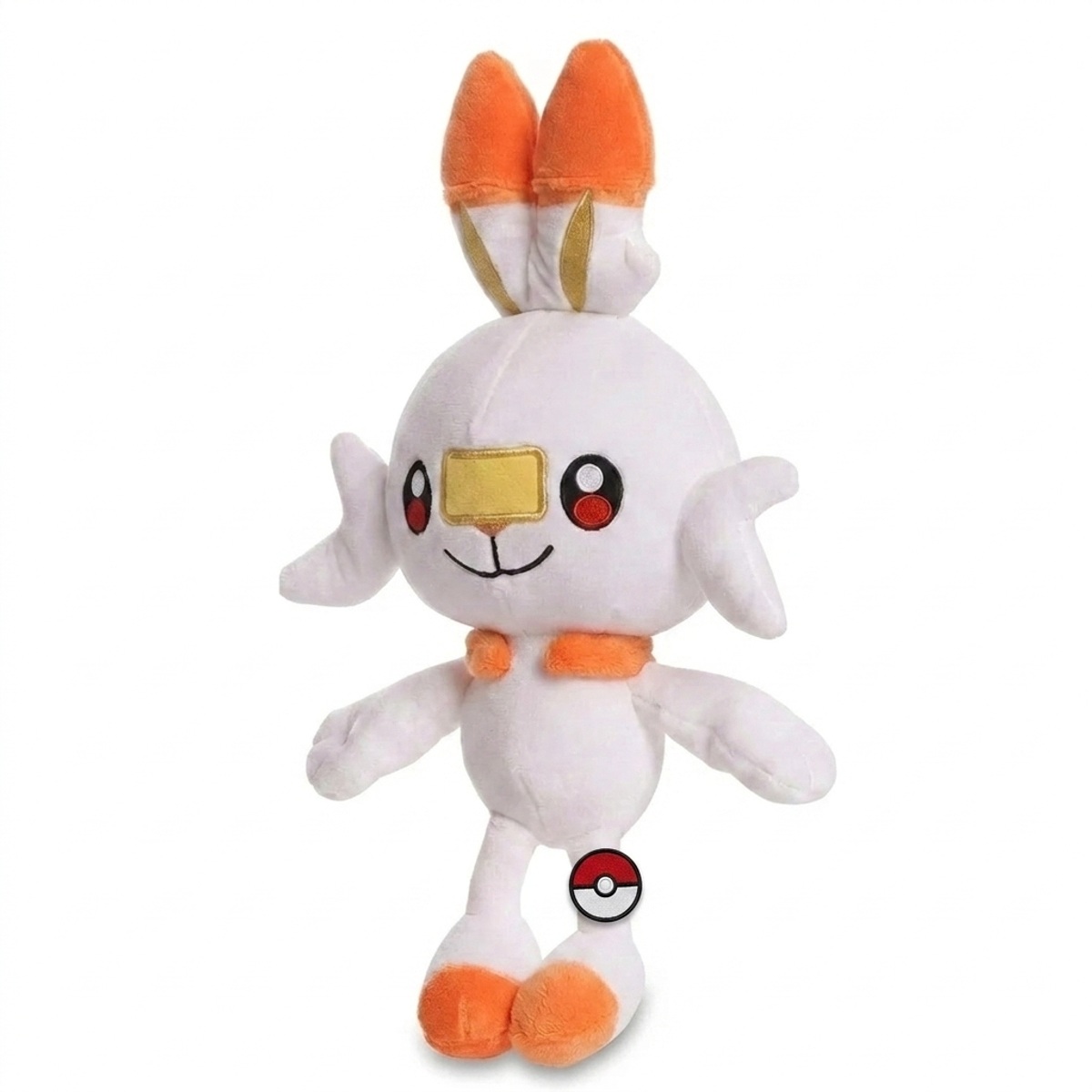 Scorbunny Pluszak z odznaką potwierdzającą autentyczność produktu.
