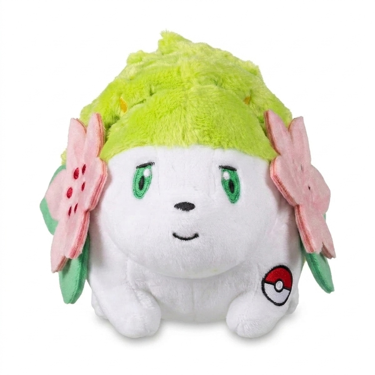Shaymin Pluszak z odznaką potwierdzającą autentyczność produktu.