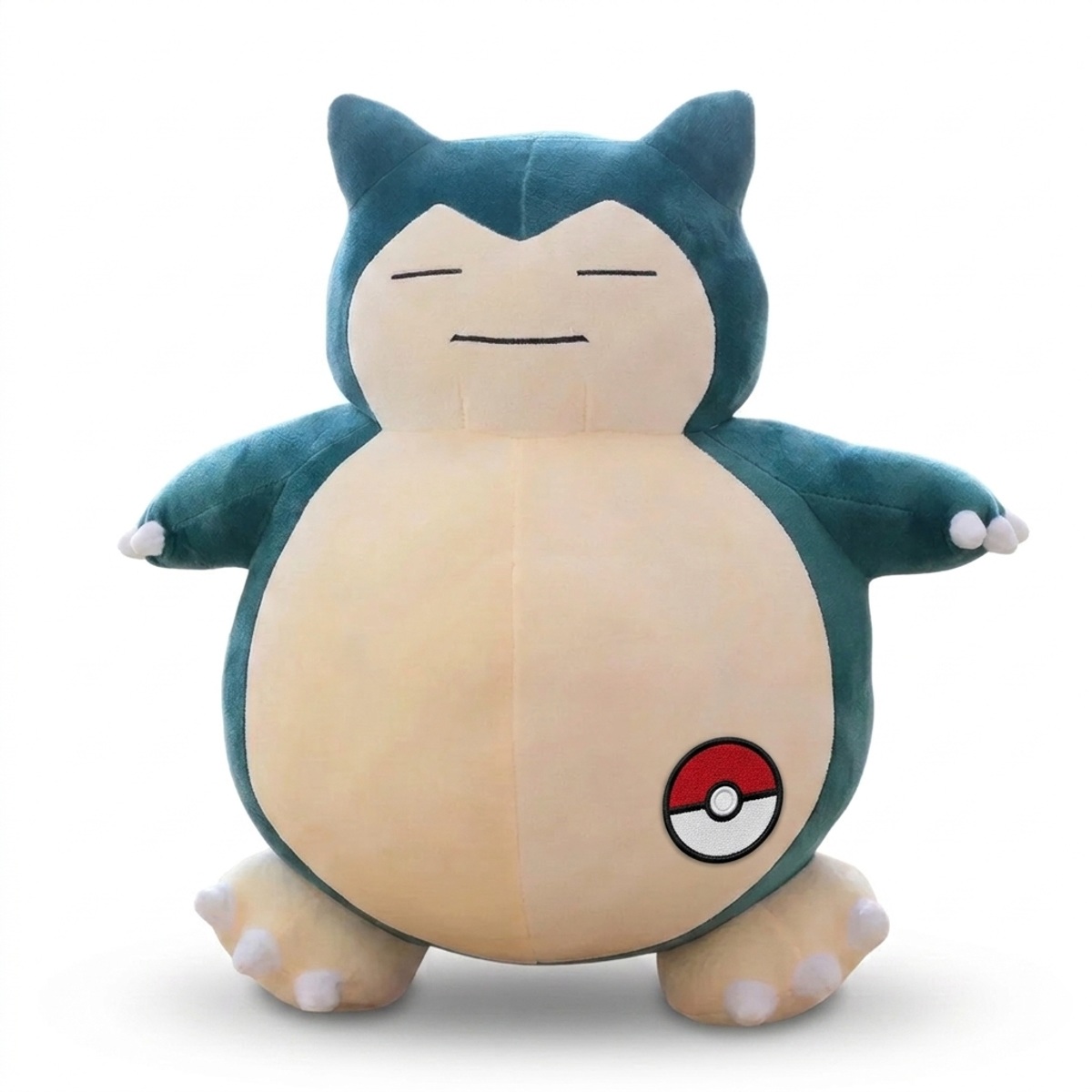 Snorlax Pluszak Gigantyczny z odznaką potwierdzającą autentyczność produktu.