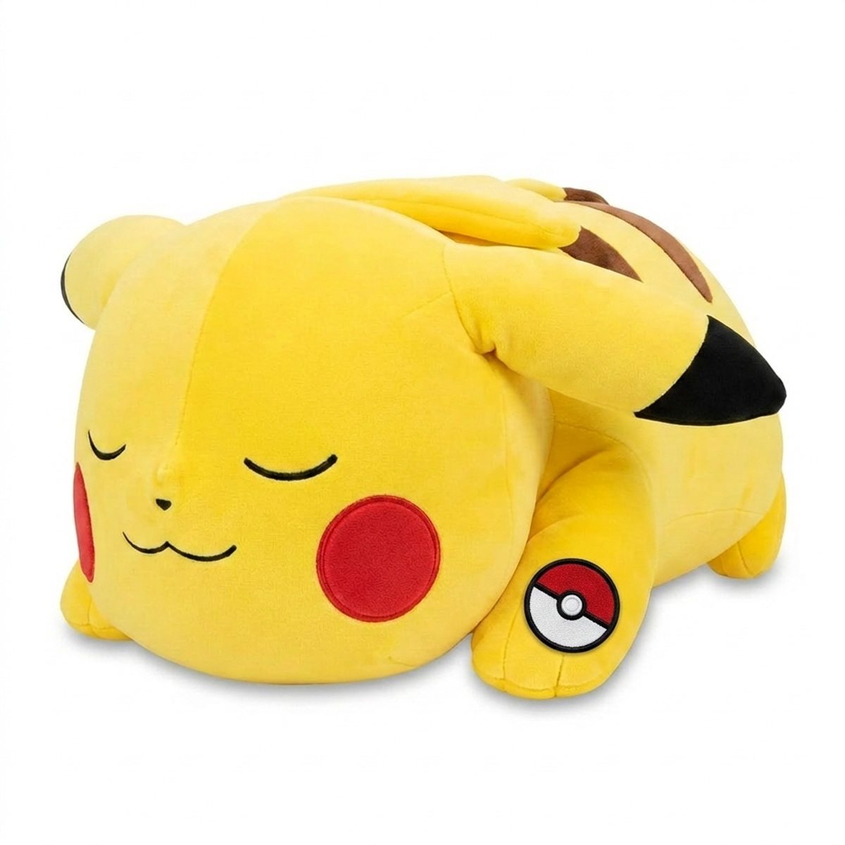 Śpiący Pikachu Pluszak z odznaką potwierdzającą autentyczność produktu.