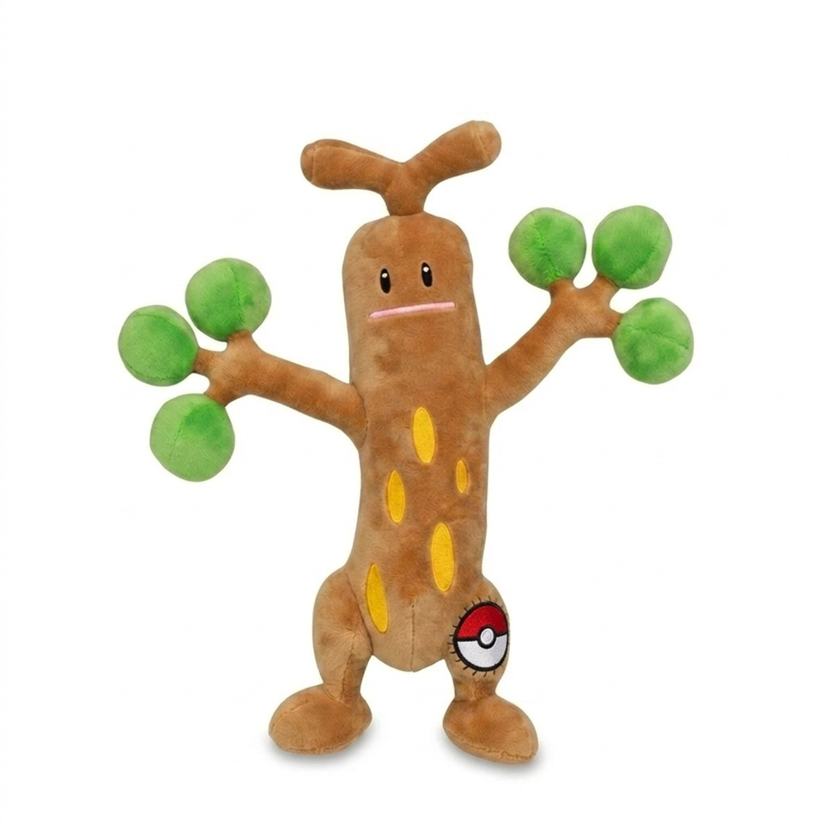 Sudowoodo Pluszak z odznaką potwierdzającą autentyczność produktu.