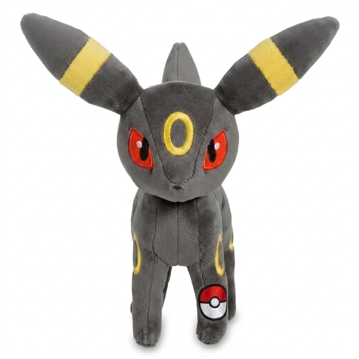 Umbreon Pluszak z odznaką potwierdzającą autentyczność produktu.