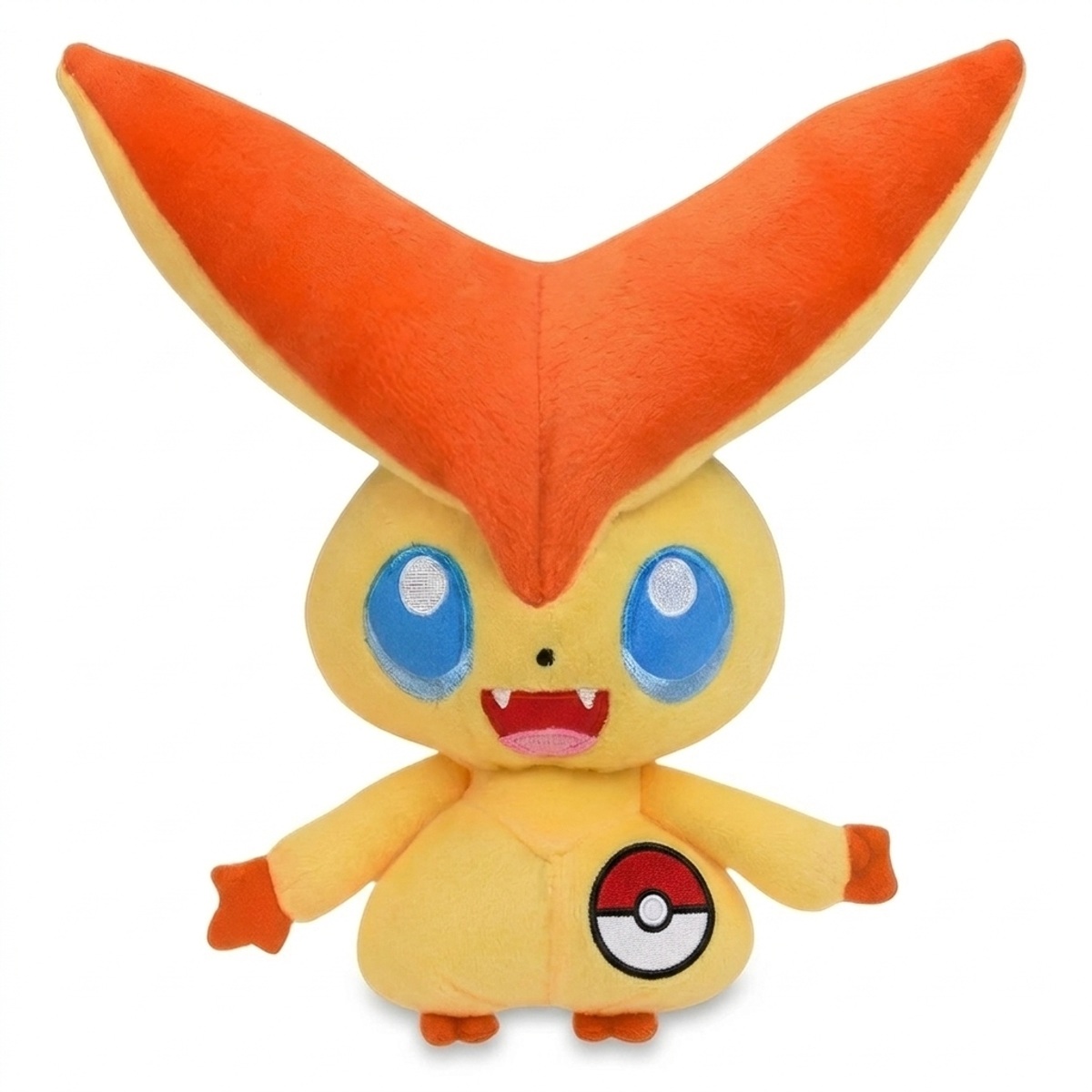 Victini Pluszak z odznaką potwierdzającą autentyczność produktu.