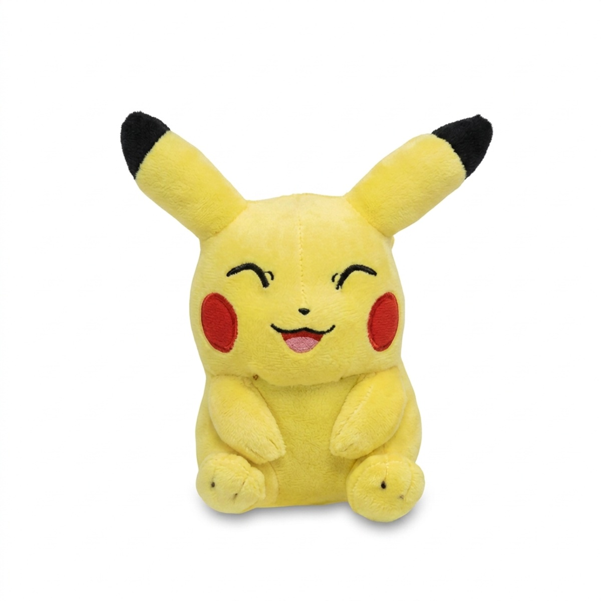 Wesoły Pikachu pluszak widok z przodu