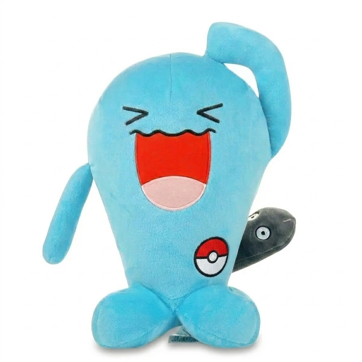 Wobbuffet Pluszak z odznaką potwierdzającą autentyczność produktu.
